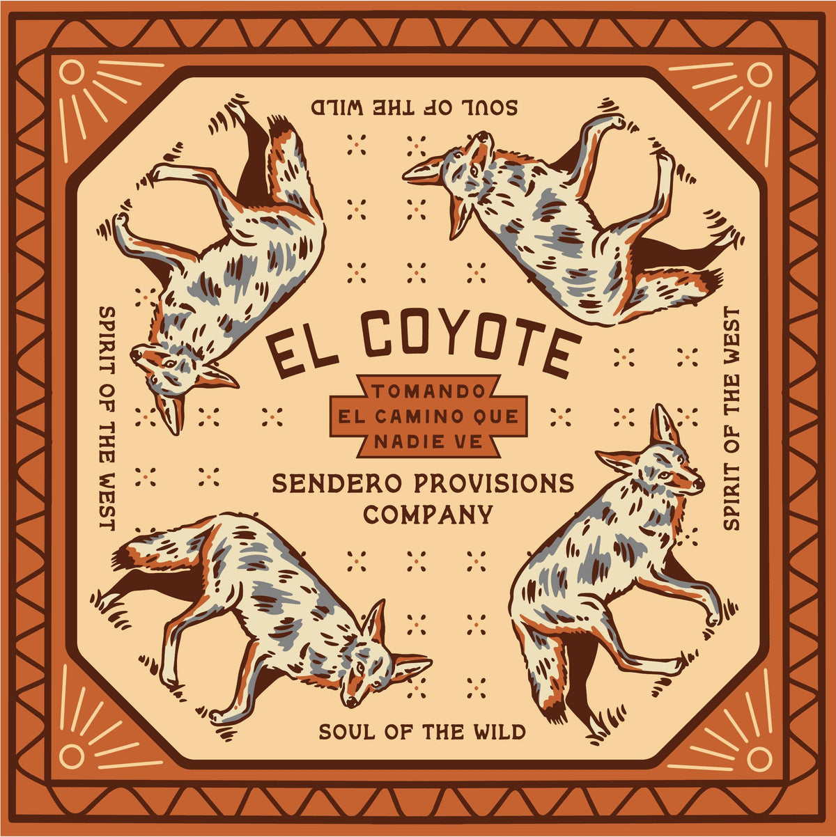 Coyote Bandana