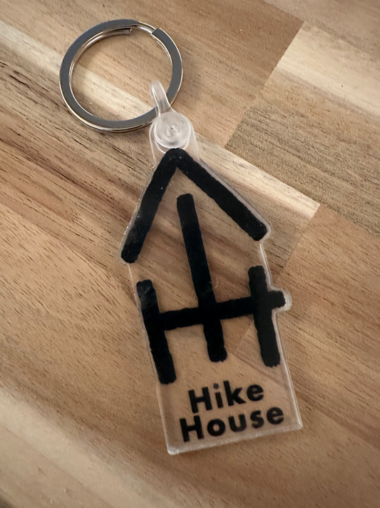 Hike House Keychain