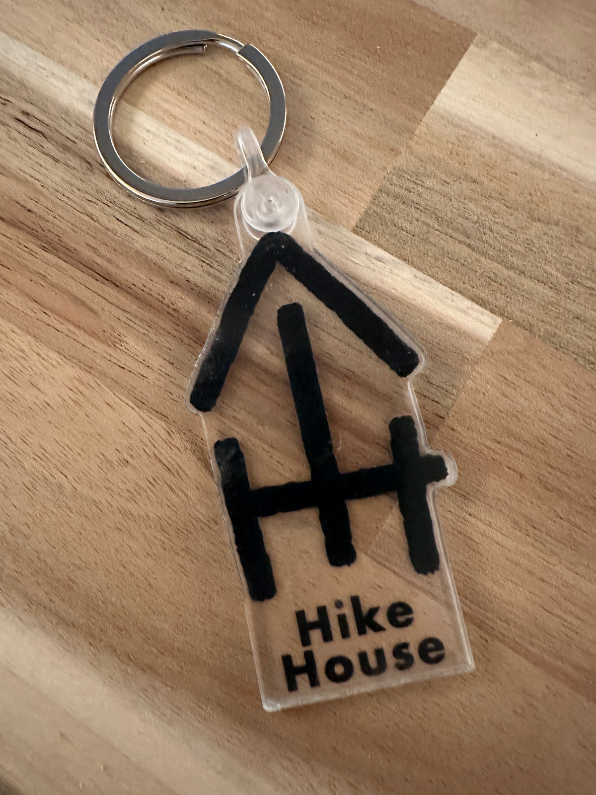 Hike House Keychain
