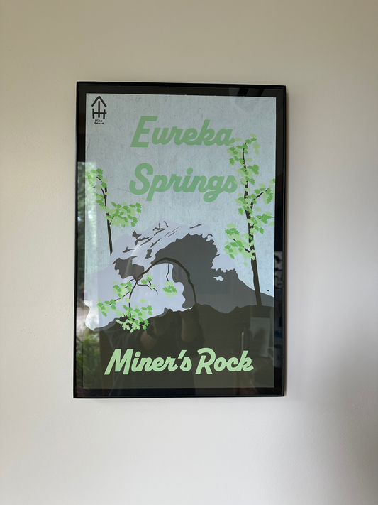 Miner's Rock Poster