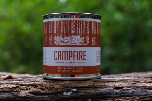 Hand-poured Candles to Bring in the Great Outdoors  - 1/2 Pint