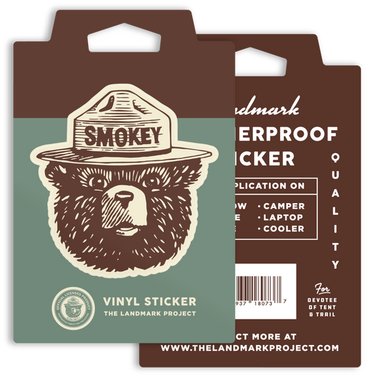Smokey The Bear Sticker