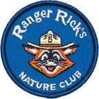 Ranger Rick Nature Club Embroidered Patch