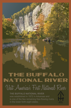 Buffalo National River Sticker