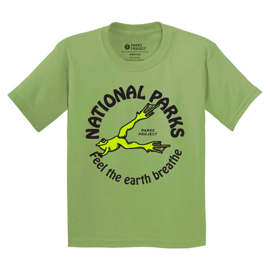 National Parks Frog Leaper Youth Tee